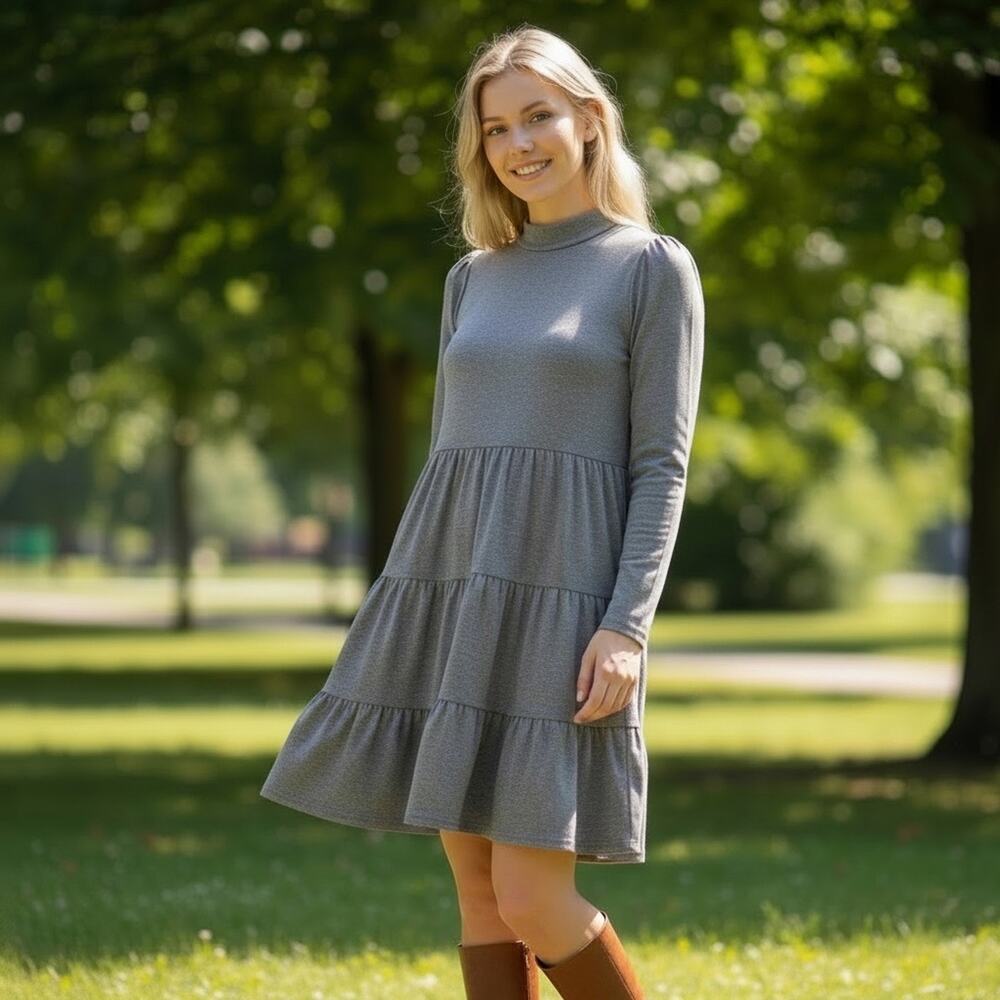 Ann Taylor Fit & Flare Dress Minimalist